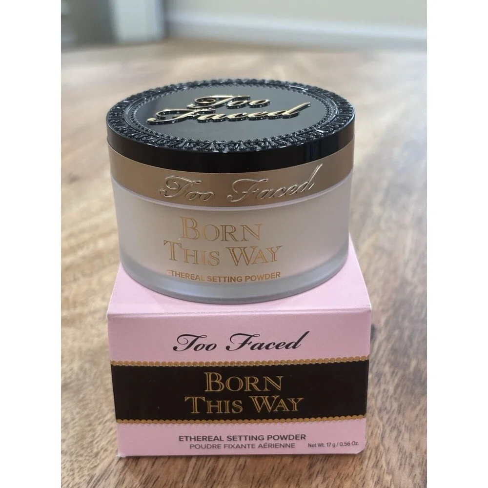 Too Faced Born This Way Ethereal Face Setting Powder in Translucent New In Box